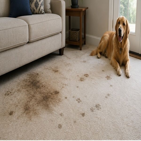Pet Odour before cleaning in Tottenham